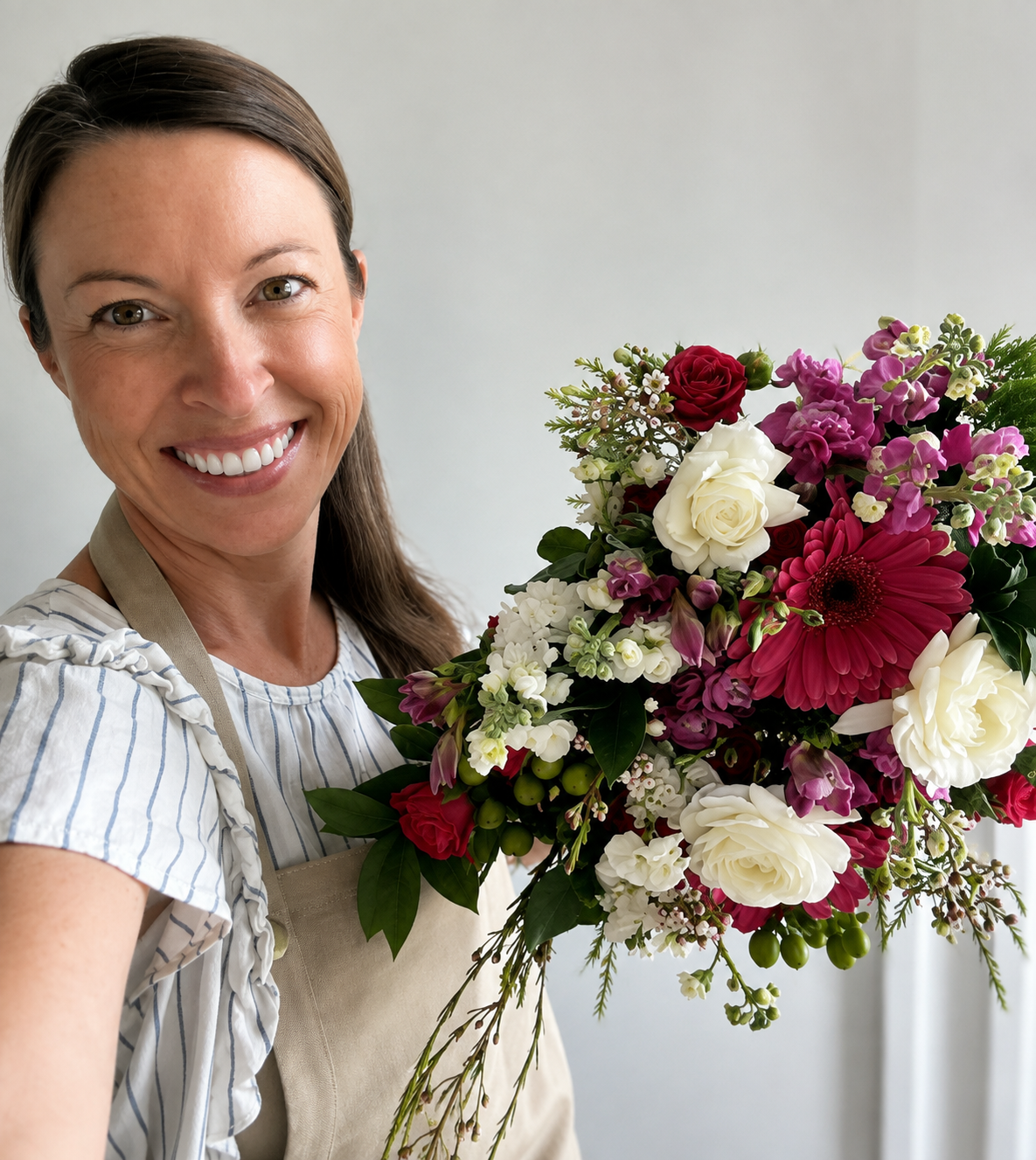Karen Coyne, founder of Coastal Blooms Styling